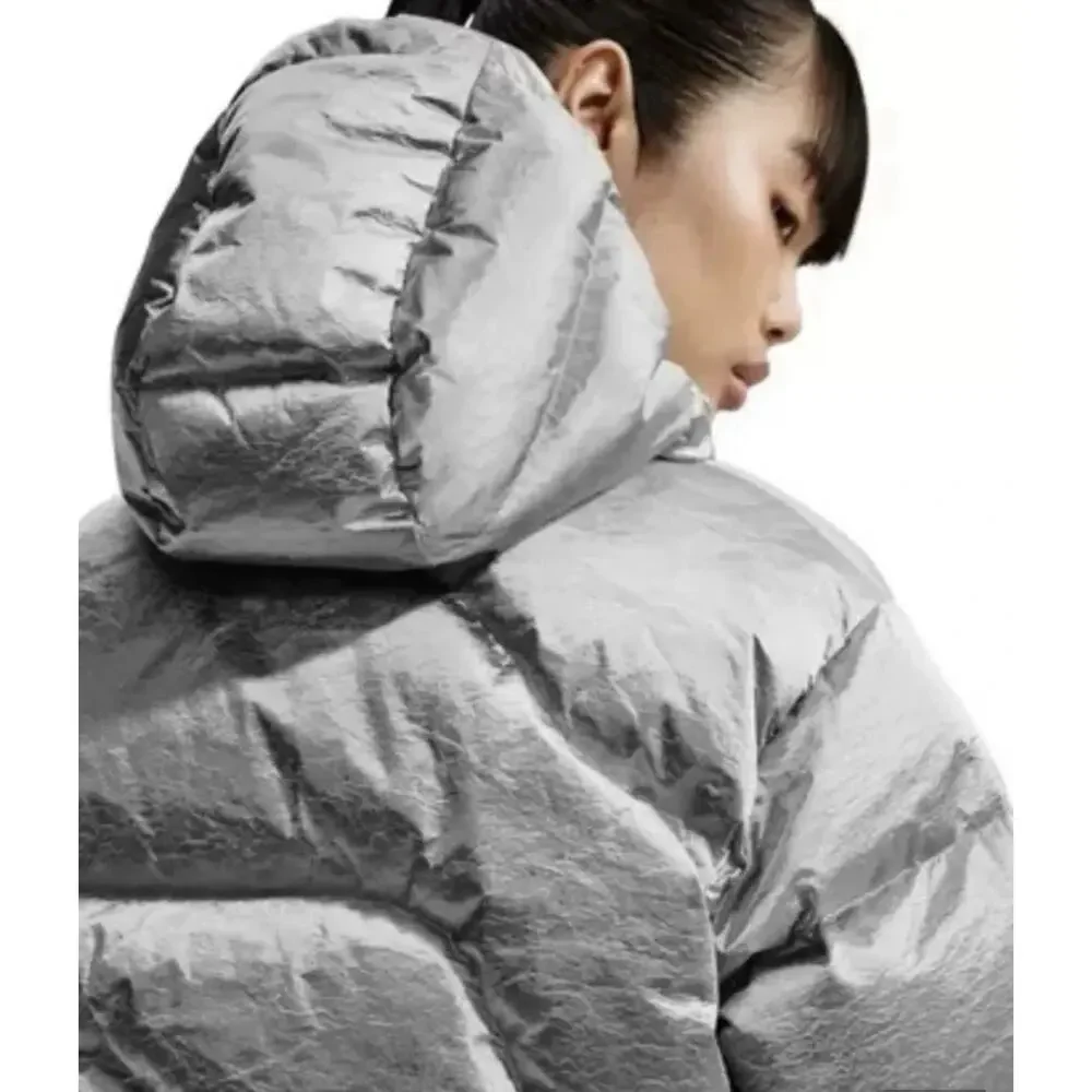 $275 Women's Nike Swoosh Series Therma-FIT Down Puffer Jacket Size XL NWT
